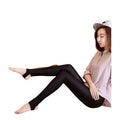 Korean Fashion Winter Black High Waisted Skinny Y2K Women Pants Sexy Glitter Casual Club 2022 Leggings Pants Long