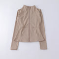 2025 Fitness Clothing Sportswear Tops Ladies Seamless Women Top T Shirt Long Sleeve Yoga Wear Jacket