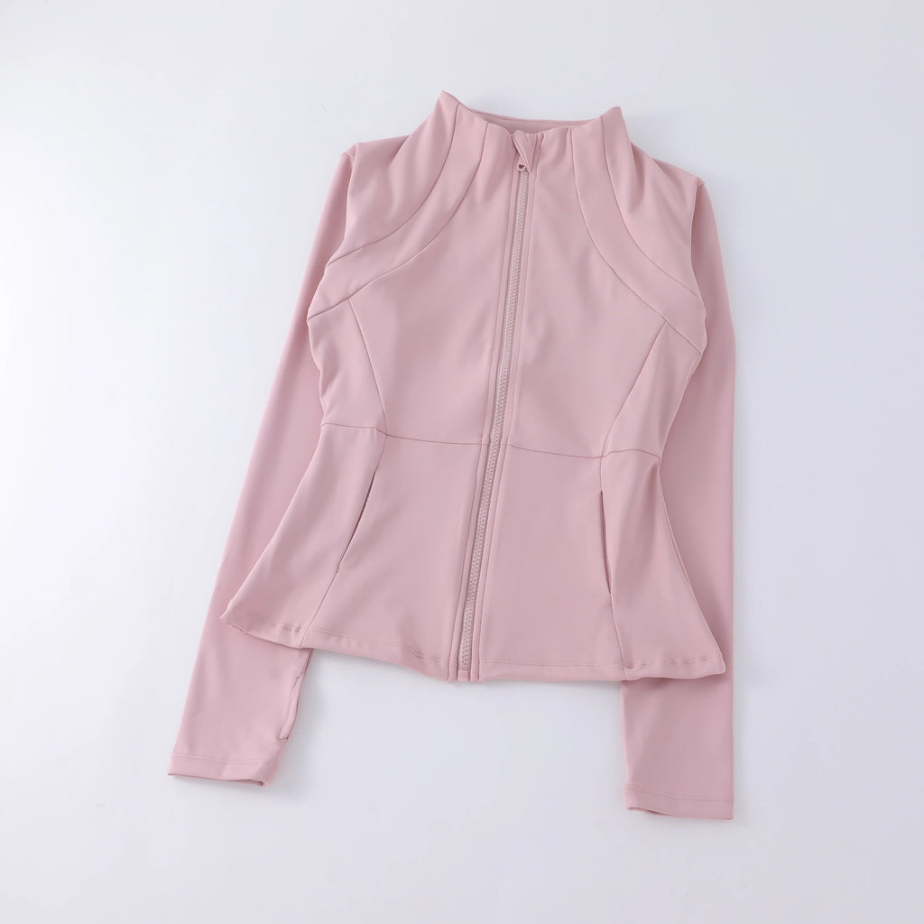 2025 Fitness Clothing Sportswear Tops Ladies Seamless Women Top T Shirt Long Sleeve Yoga Wear Jacket