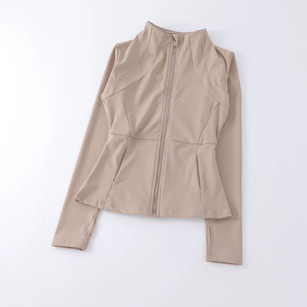 2025 Fitness Clothing Sportswear Tops Ladies Seamless Women Top T Shirt Long Sleeve Yoga Wear Jacket