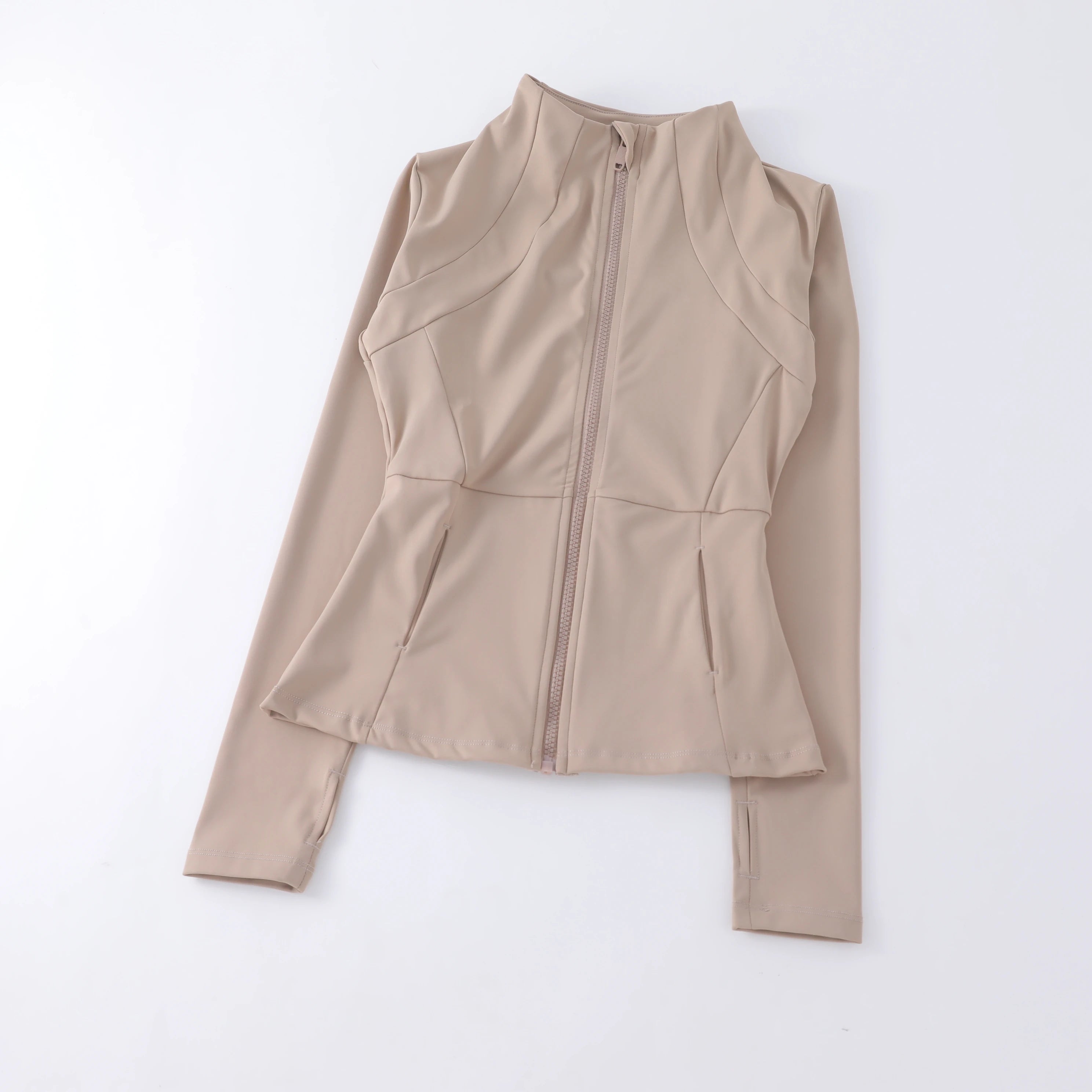 2025 Fitness Clothing Sportswear Tops Ladies Seamless Women Top T Shirt Long Sleeve Yoga Wear Jacket