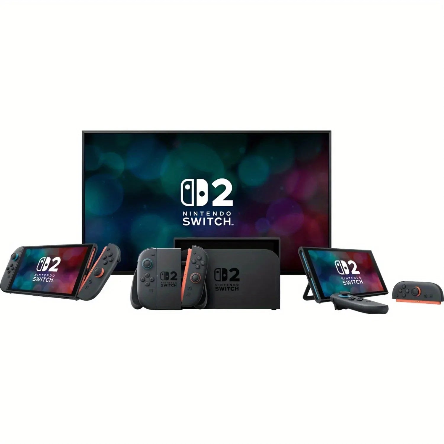 Nintendo Switch 2 Console-Hong Kong Version (HK Charger with HK to US Plug Adapter), with Switch 2 Micro SD Card-HK Version