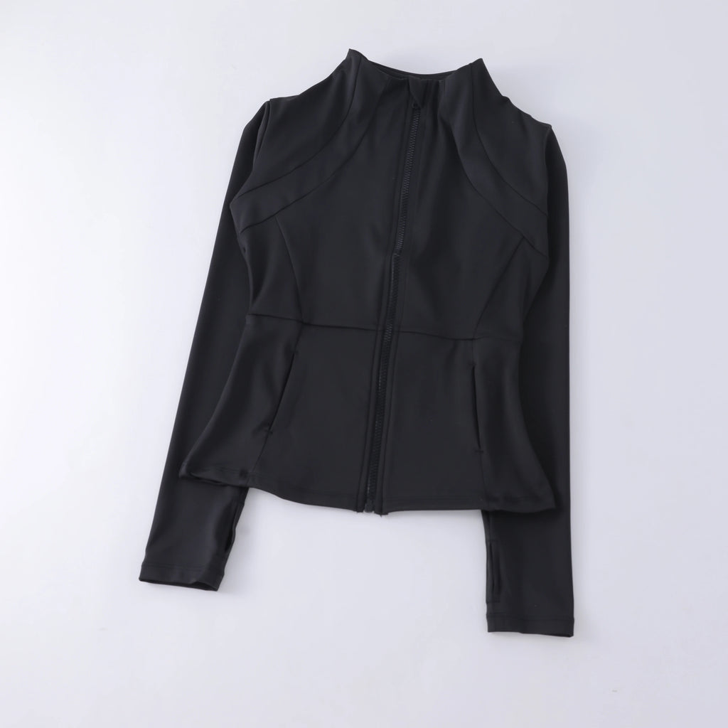 2025 Fitness Clothing Sportswear Tops Ladies Seamless Women Top T Shirt Long Sleeve Yoga Wear Jacket