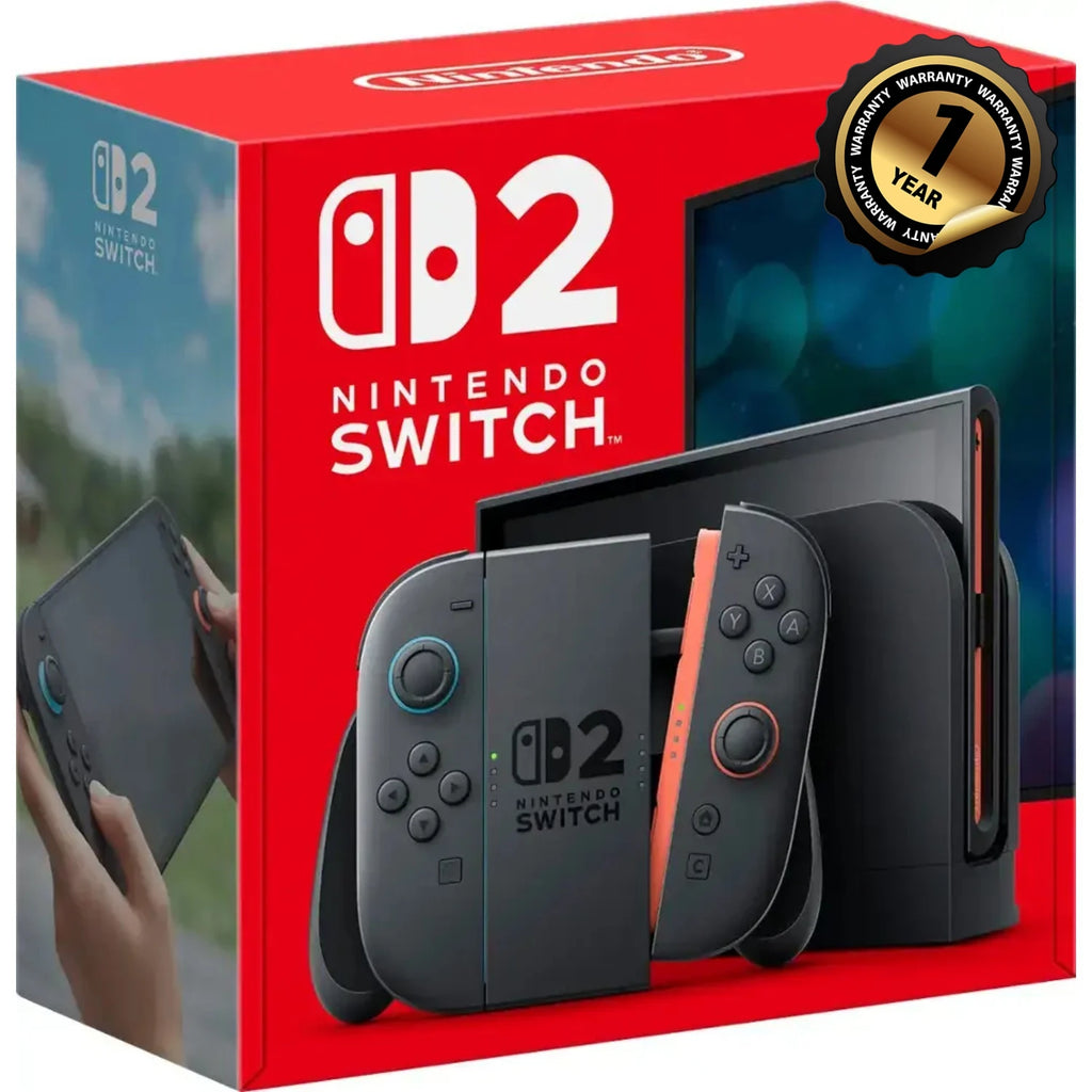 Nintendo Switch 2 Console-Hong Kong Version (HK Charger with HK to US Plug Adapter), with Switch 2 Micro SD Card-HK Version